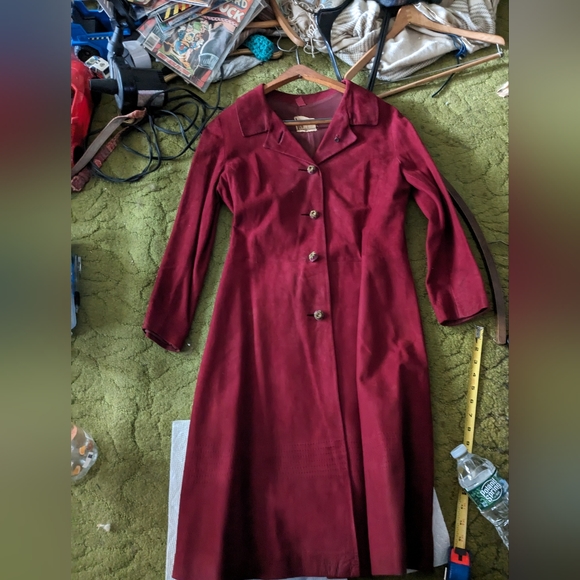 Women's Suede Dress - Picture 1 of 4